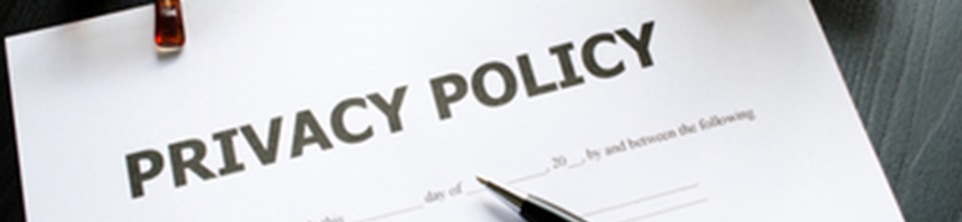 PRIVACY POLICY BANNER USE